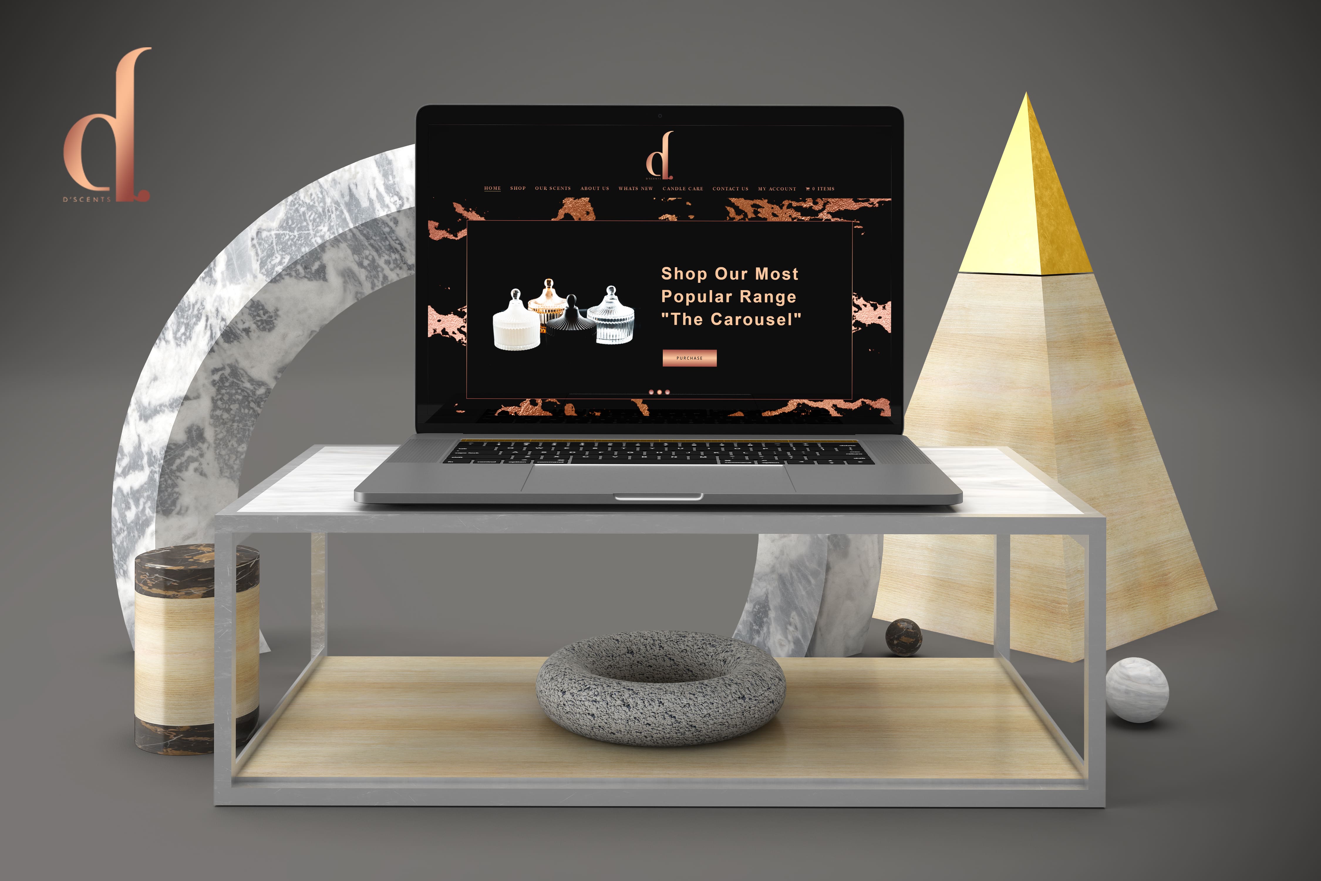 Dscents website