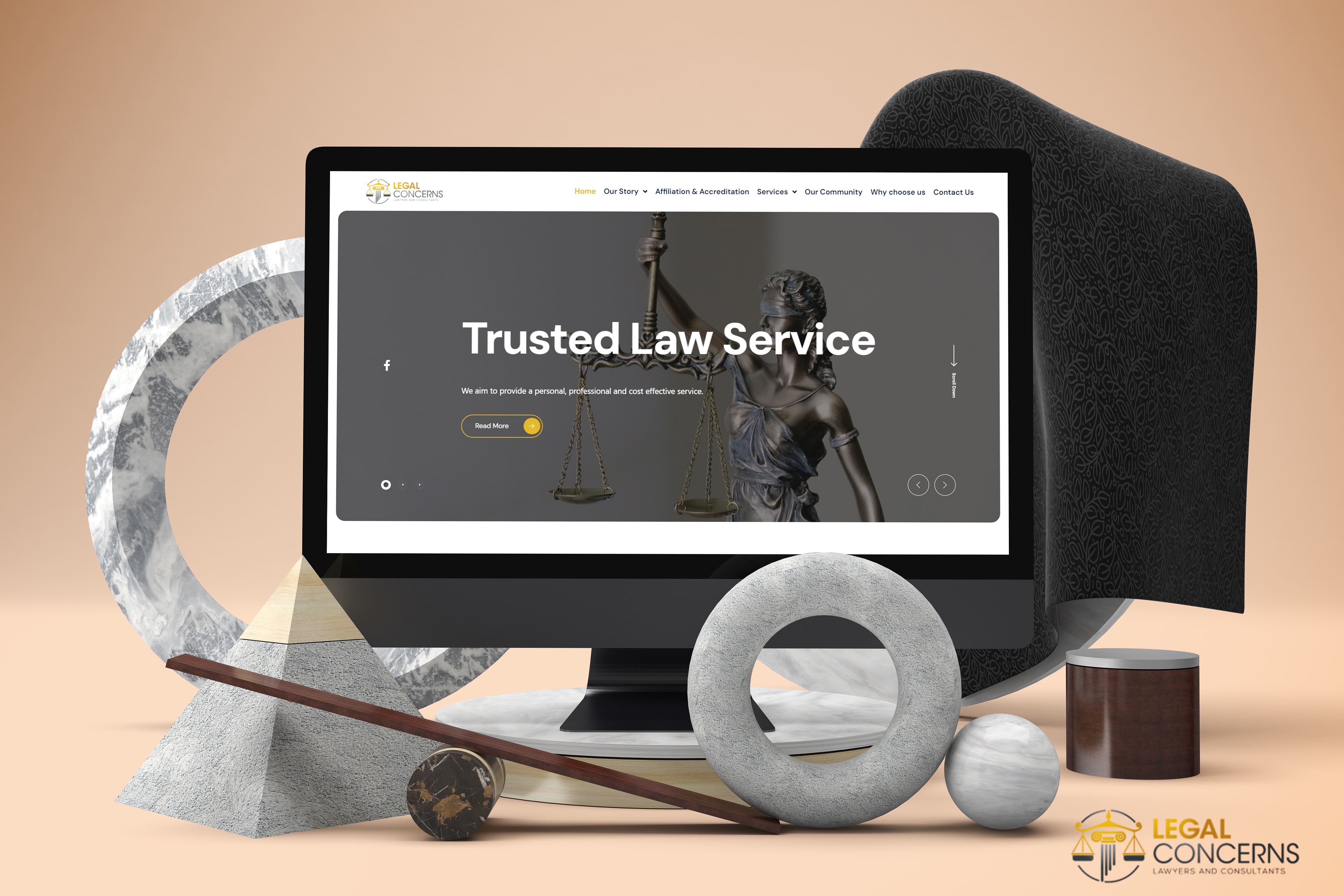 Legal Concerns website