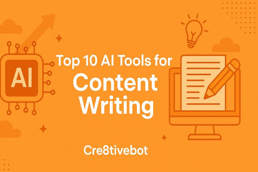 Top 10 AI Tools for Content Writing