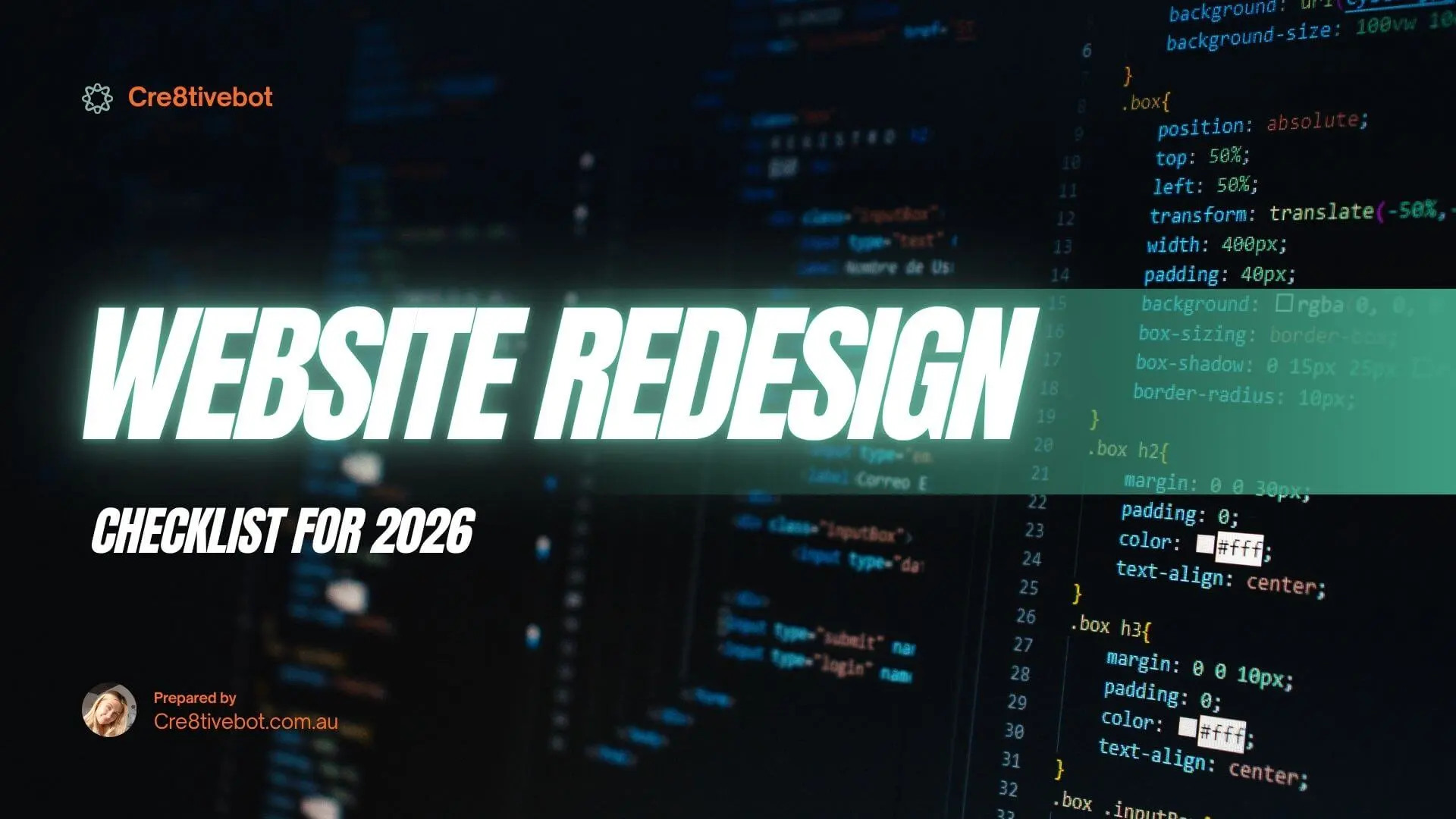 Website Redesign Checklist for 2026