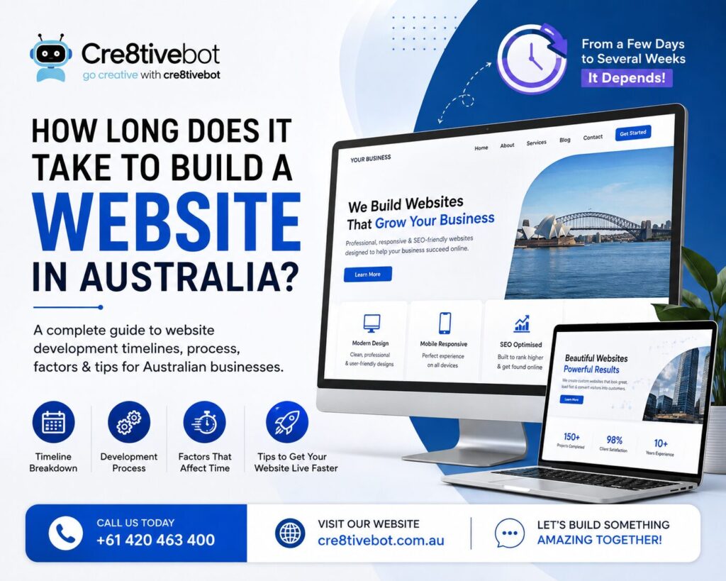 How Long Does It Take to Build a Website in Australia